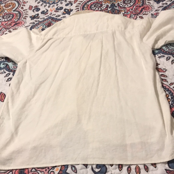 George Linen Blend Mens Casual Button Down Shirt - Picture 10 of 10